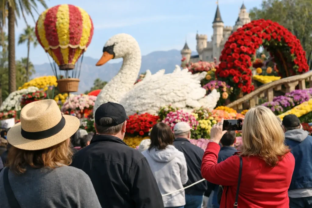 Rose Parade Float Viewing After Parade Tips