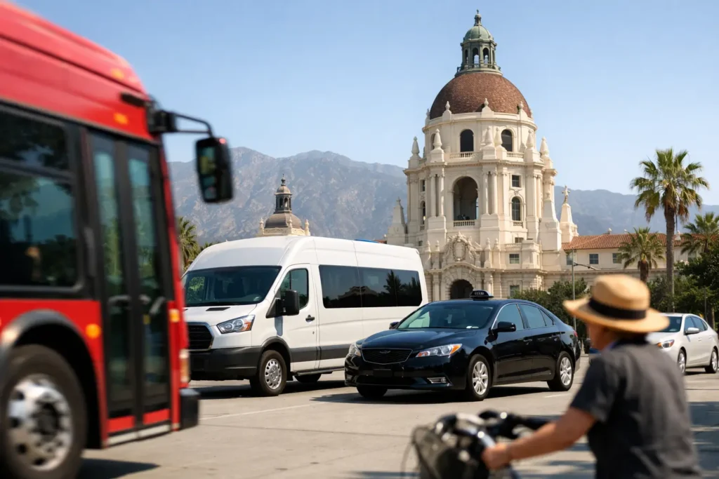 Pasadena Parade Transportation Options